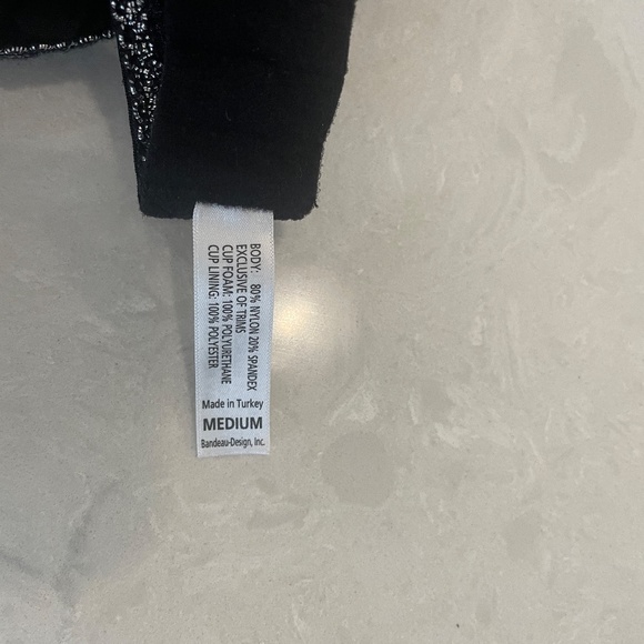 Sheer Black Blouse with Bonus Black Bra - Picture 6 of 10